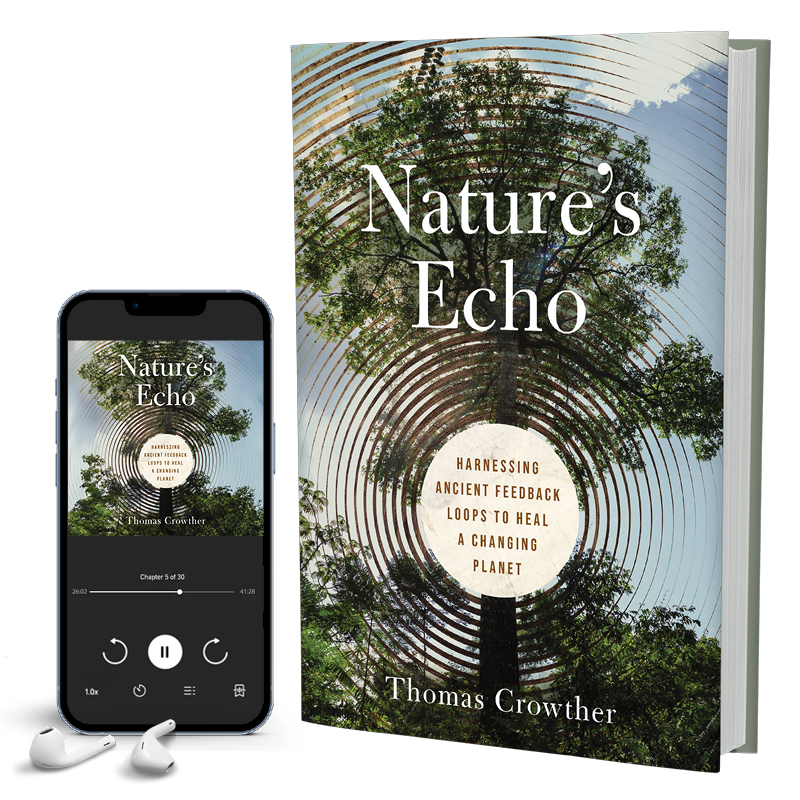 Hardcover and audiobook of Nature's Echo
