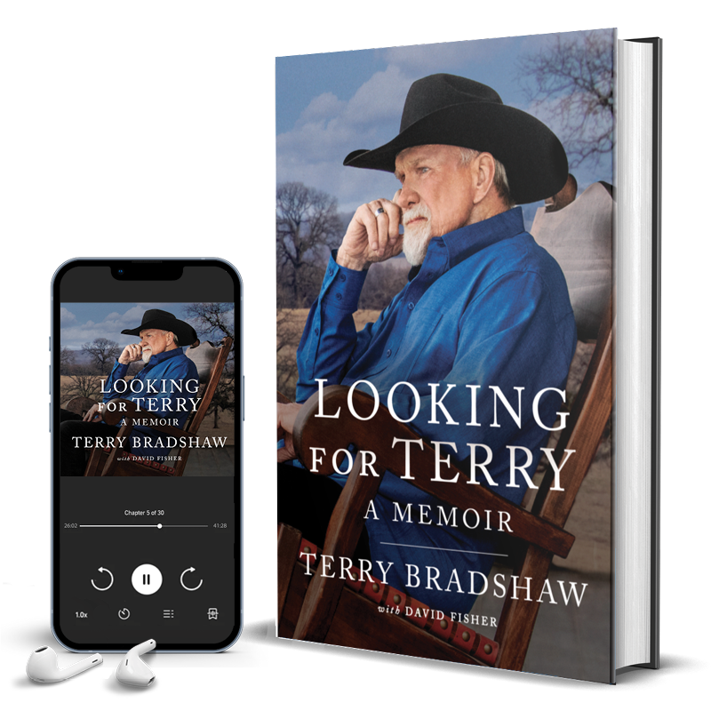 Hardcover and audiobook of "Looking for Terry"